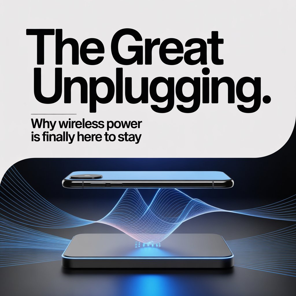 The Great Unplugging: Why Wireless Power Is Finally Here to Stay
